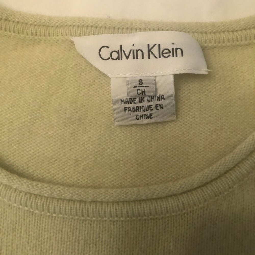 Vintage Calvin Klein Cashmere Sweater Size S